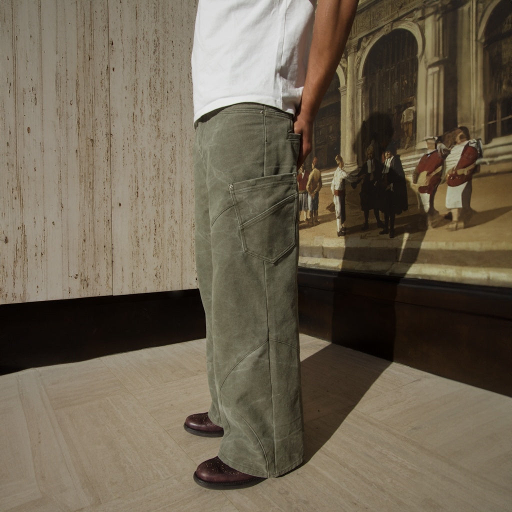VERDANT HEAVY CANVAS PANTS